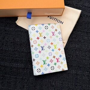 Auth BNIB Louis Vuitton LV x TM Multicolor Passport Holder M14178
